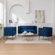 Everly Grey Roxanne Navy Strip 5pc Lounge Set Mommy and Me main image 1